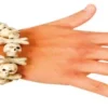 Armbånd med knogler & kranier