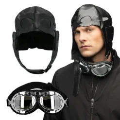 Aviator Flyverhat & Goggles