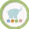 Babyshower Kagetallerkner - Zoo Dyr