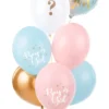 Ballon 30 cm,Boy Or Girl, Mix (6 Stk.)