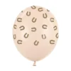 Ballon 30 cm, Hestesko, Pastel Alabaster (50 Stk.)