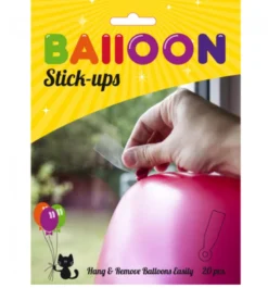 Ballon Stick-ups til Dekorationer, 20 stk.