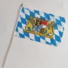 Bayern Stofflag på Træpind, 30x45 cm