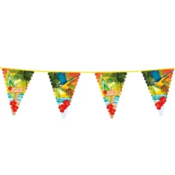 Beach Party Vimpel Guirlande, 6 meter
