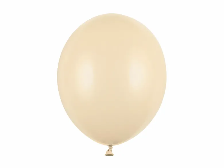Beige Balloner "Alabaster" 30 cm, 50 stk.