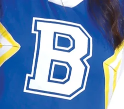 Blå Cheerleader Uniform til Teens