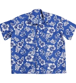 Blå Hawaii skjorte
