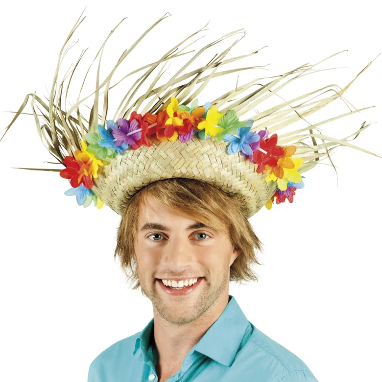 Blomster Stråhat