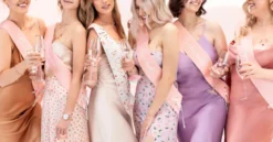Blomstret "Bride to Be" Sash
