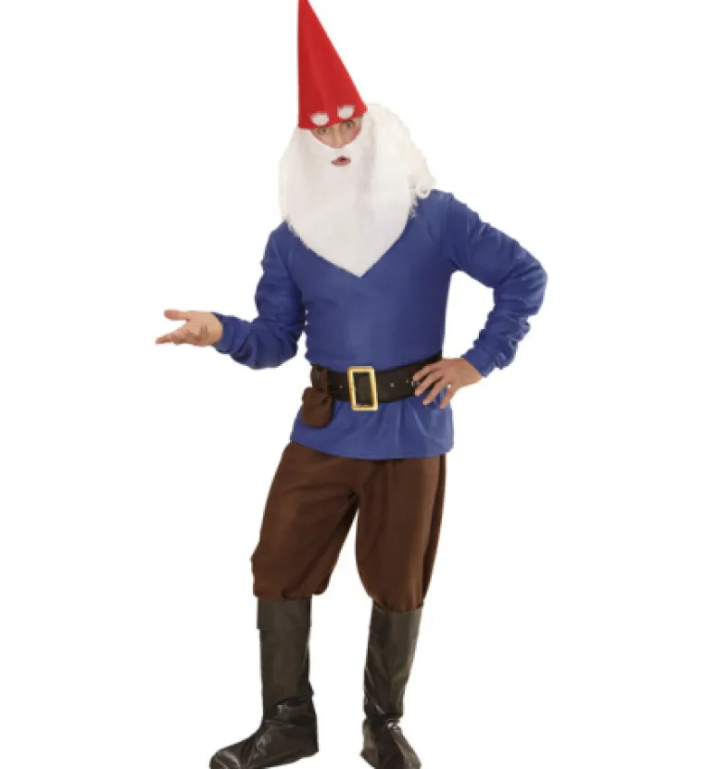 Blåt Havenisse Kostume