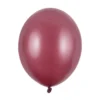 Bordeaux Ballon Metallisk, 30 cm