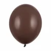 Brune Balloner "Cocoa Brown" 30 cm, 10 stk.