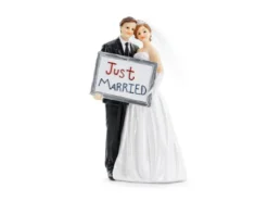 Bryllupskagefigur - Just Married