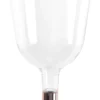 Buttet Vinglas m/Rosegold Fod 15cl, 6 stk.