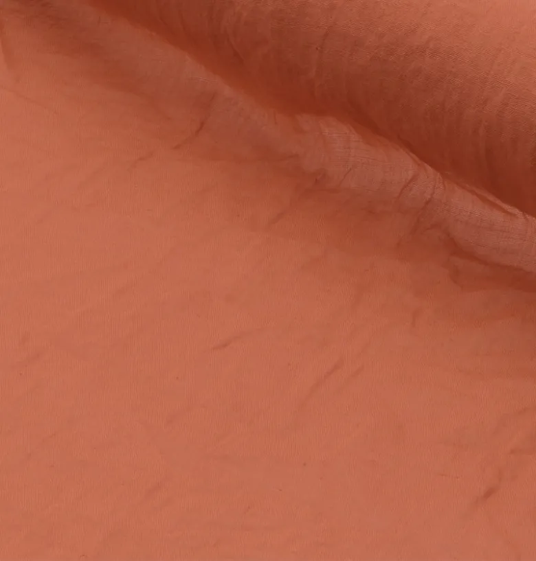 Chiffon Stofdug i Terracotta, 150 x 300 cm