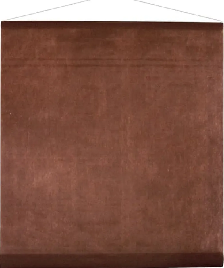 Chokolade Brunt Loftbanner, 80 cm x 12 meter