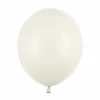 Cremefarvet Balloner 30 cm, 10 stk.