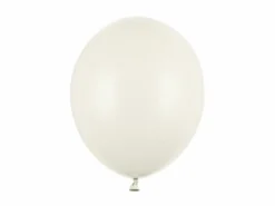 Cremefarvet Balloner 30 cm, 50 stk.