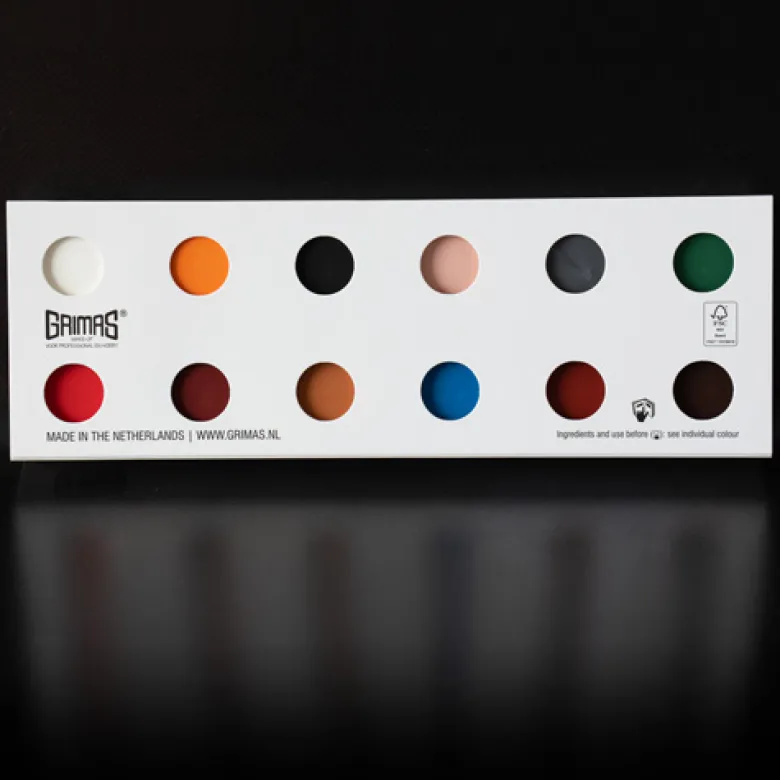 Creme Make-up palette - multifarvet