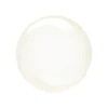 Crystal Clear Gul Kugle Ballon, 25 cm