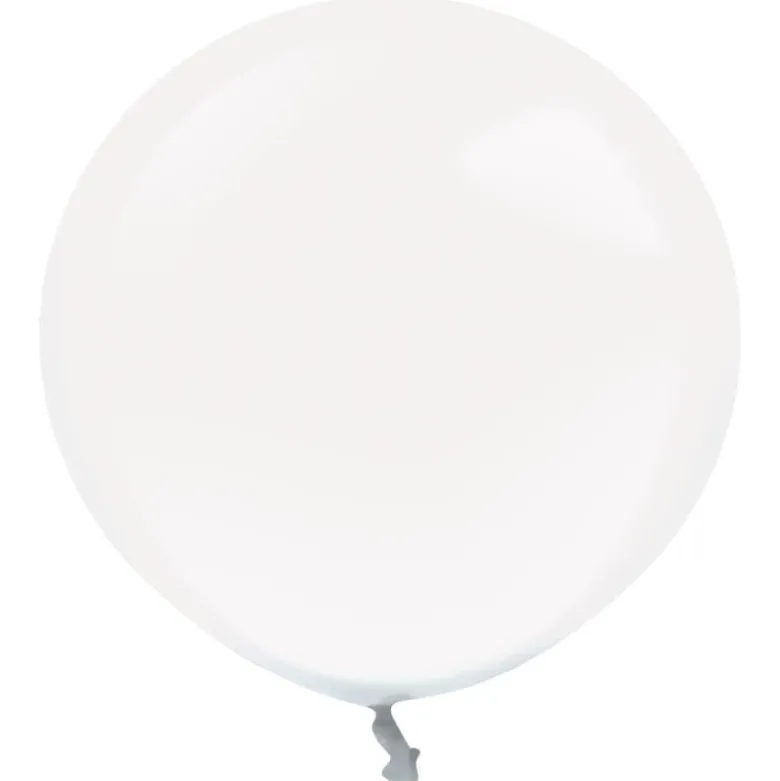 Crystal Stuffing Ballon m/Stor Hals, Latex 18''