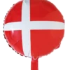 Dannebrog folie ballon