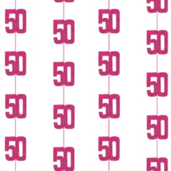 Dekosnore - Pink Glitz Fødselsdag, 50 År