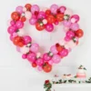 DIY Hjerte Ballondekoration i Lyserød & Pink