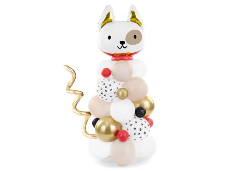 DIY Hund Ballondekoration, 83 x 155 cm