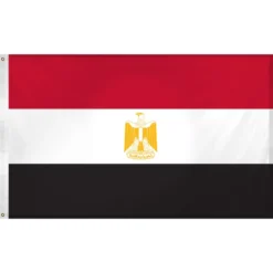 Egyptisk Flag 90 x 150cm