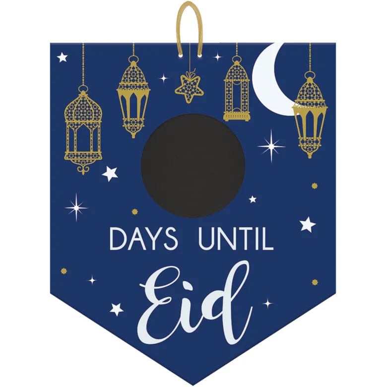 Eid Nedtællings Skilt