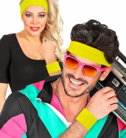 Elastik Armbånd i Neon Gul