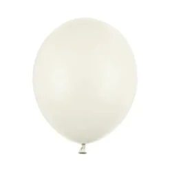 Elfensbensfarvet Ballon"Light Cream", 30 cm