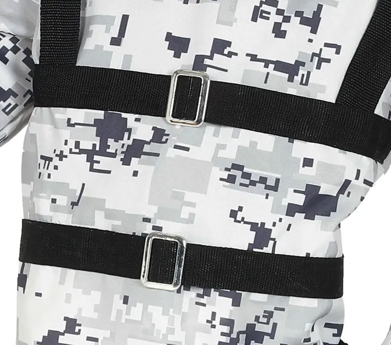 Elite Soldat Kostume - Sne Camouflage Special Forces til Børn