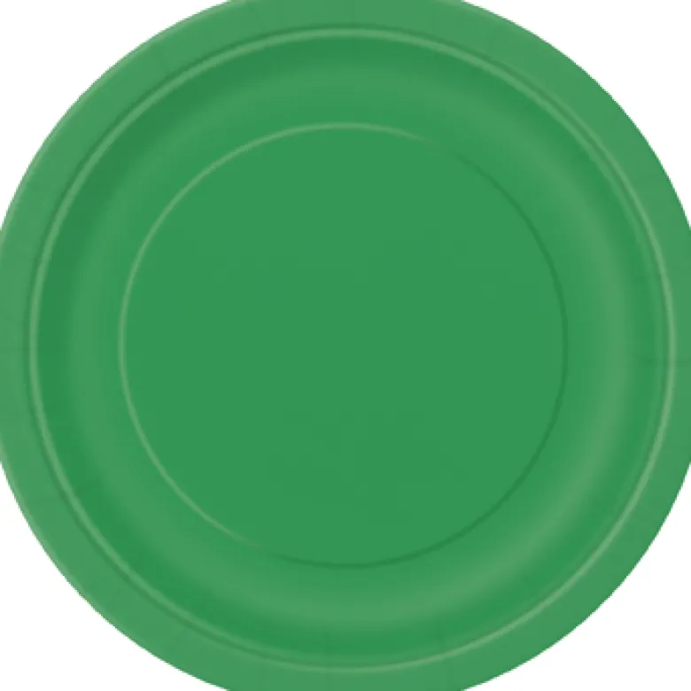 Emerald Grønne Kagetallerkner, 8 stk.