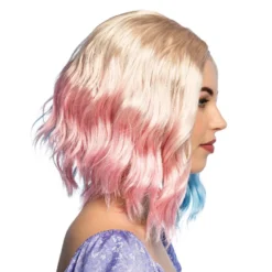 Enid Paryk - Blond med Blå & Pink