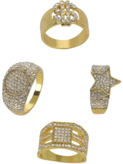 90'er Bling Fingerringe