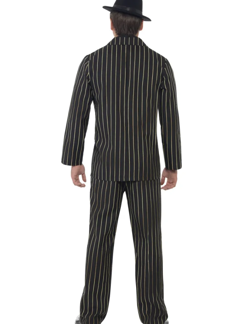 20' er gangster kostume, guldstribet