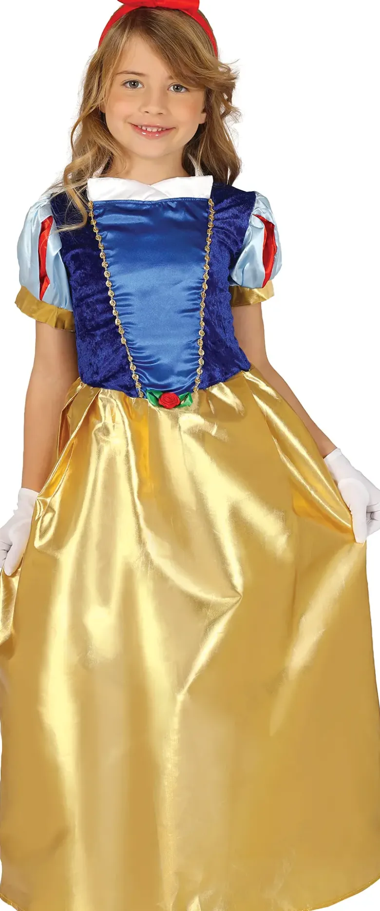 Eventyrprinsessekjole – Klassisk Snehvide inspireret Kostume til Piger (3–9 år)
