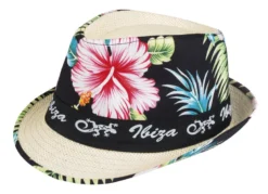Farverig Ibiza Sommerhat