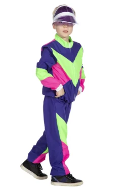 Farverigt Tracksuit, 1980'er