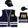 FBI vest med kasket, barn