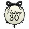 Fødselsdagsballon 30 År - Milestone Elegance