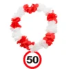 Fødselsdags Blomsterkrans - 50 år