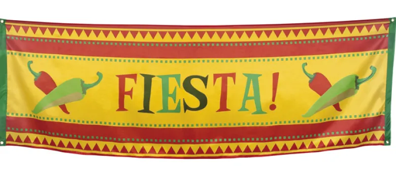 Fiesta banner 74x220cm