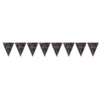 Flagguirlande 4M med Sparkling ''Happy Birthday'' vimpel flag (sort & pink)