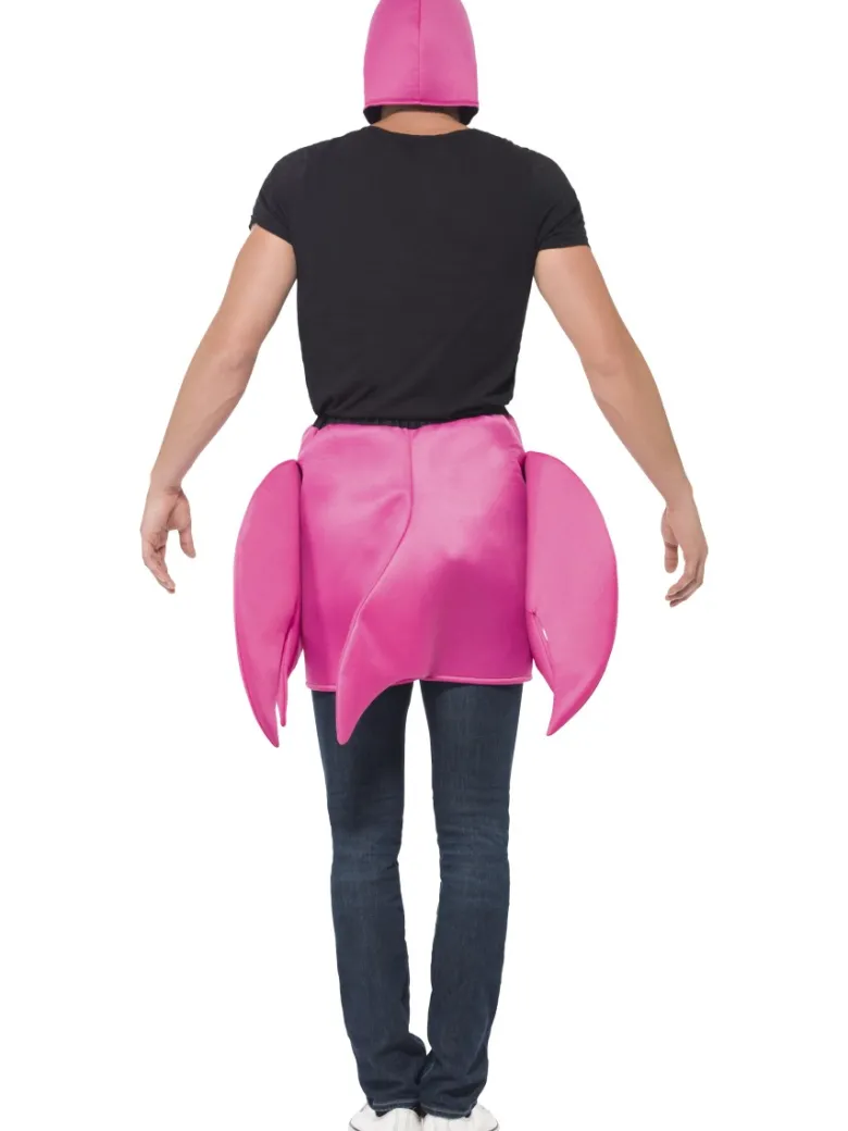 Flamingo kostume, voksen
