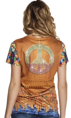 Flower Power Hippie T-Shirt