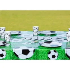 Fodbold Tallerkner, 10 stk. Bionedbrydelige