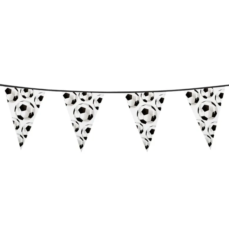 Fodbold Vimpel Guirlande, 6M